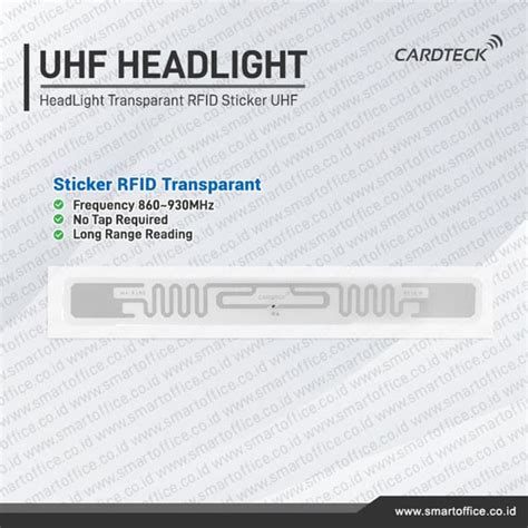 rfid head lamp label|headlight sticker rfid reader.